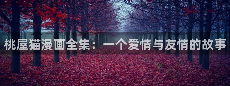 www.汗汗漫画：桃屋猫漫画全集：一个爱情与友情的故事